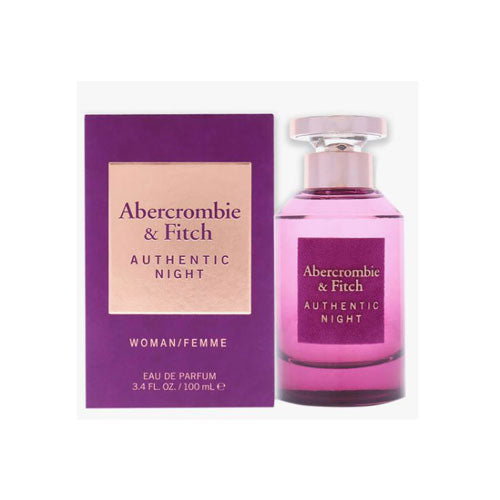ABERCROMBIE AUTHENTIC NIGHT WOMEN 3.4 OZ EDP SP