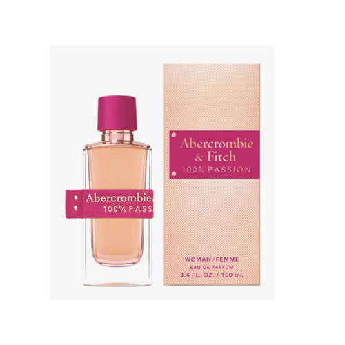 ABERCROMBIE & FITCH 100% PASSION WOMEN 3.4 OZ EDP SP