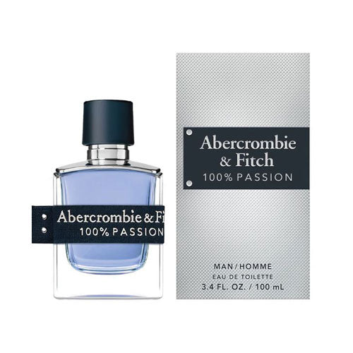 ABERCROMBIE & FITCH 100% PASSION MEN 3.4 OZ EDT SP