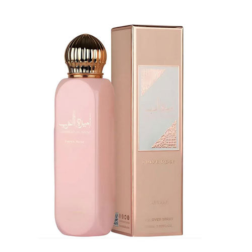 ASDAFF ALL OVER BODY SPRAY AMEERAT AL ARAB PRIVE ROSE WOMEN 5.0 OZ SP
