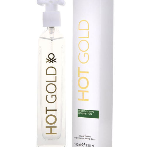 BENETTON HOT GOLD WOMEN 3.4 OZ EDT SP