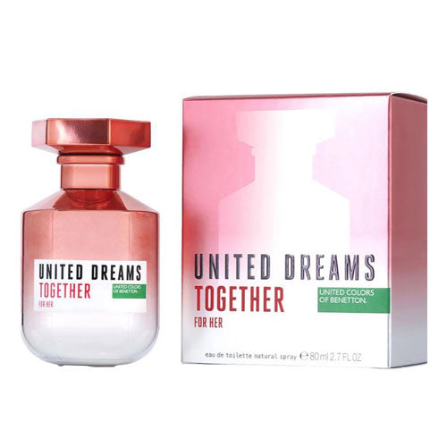 BENETTON UNITED DREAM TOGETHER HER 2.7 OZ EDT SP