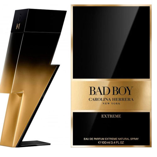 CAROLINA HERRERA BAD BOY EXTREME MEN 3.4 OZ EDP SP