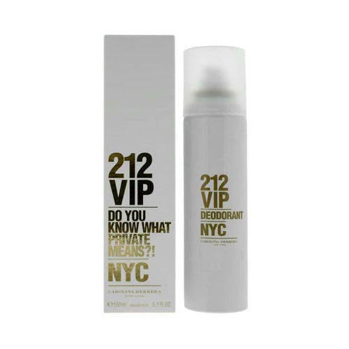 DEODORANT SPRAY CAROLINA HERRERA 212 VIP WOMEN 5.0 OZ