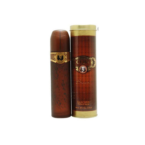 CUBA BROWN MEN 3.4 OZ. EDT SP
