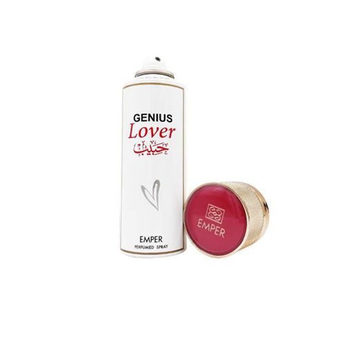 DEODORANT SPRAY EMPER GENIUS LOVER UNISEX 6.6 OZ
