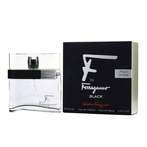 SALVATORE FERRAGAMO-F-BLACK MEN 3.4 OZ EDP SP
