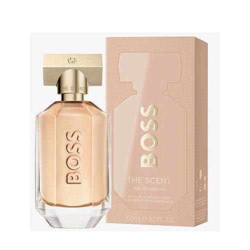 HUGO BOSS THE SCENT WOMEN 3.3 OZ EDP SP REFILLABLE
