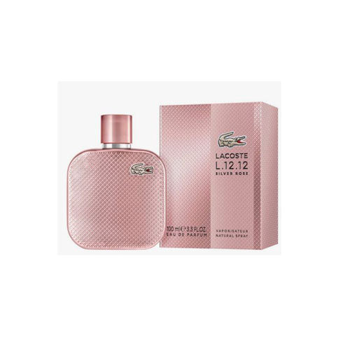 LACOSTE SILVER ROSE WOMEN 3.4 OZ EDP SP