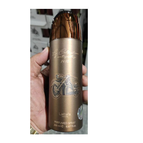 REGALO POR COMPRA DE 2 PERFUMES - BODY SPRAY LATTAFA PRIDE LA COLLECTION D'ANTIQUITES 1910 UNISEX 6.7 OZ