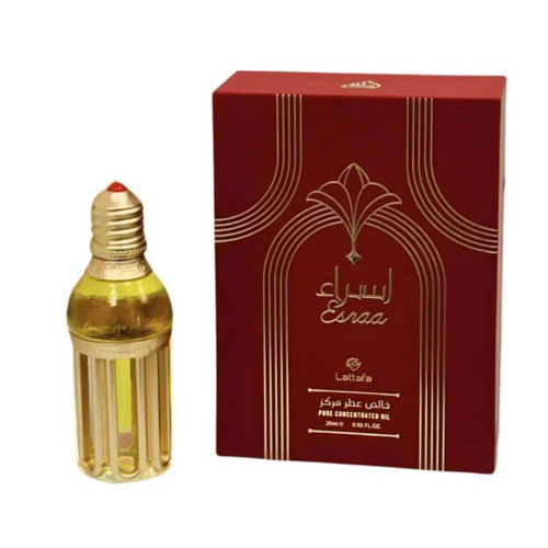 LATTAFA ESRAA UNISEX PERFUME OIL 0.7 OZ EDP SP