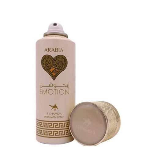 DEODORANT SPRAY LE CHAMEAU ARABIA EMOTION UNISEX 6.6 OZ