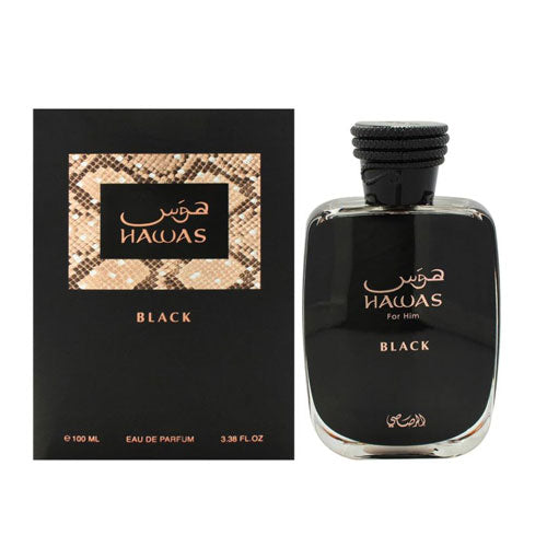 RASASI HAWAS BLACK MEN 3.4 OZ EDP SP