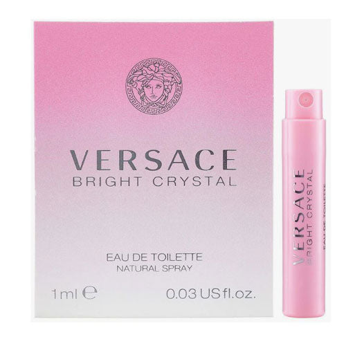 VIAL VERSACE BRIGHT CRYSTAL WOMEN 0.03 OZ EDT SP