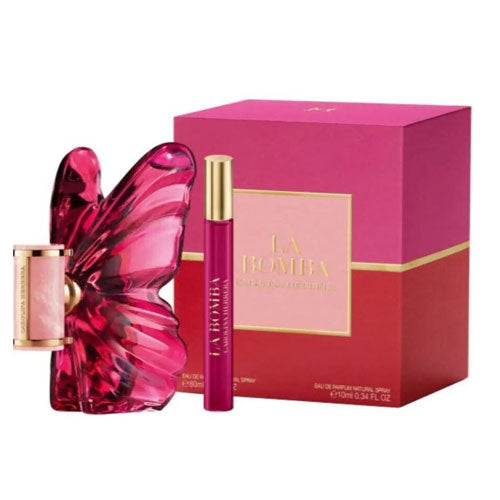 SET CAROLINA HERRERA CH LA BOMBA WOMEN ( 2 PC ) 2.7 OZ EDP SP /0.34 EDP SP