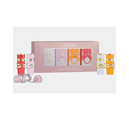 SET LATTAFA YARA MINI COLLECTION ( 4 PC ) 0.17 EDP SP