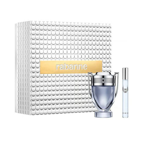 SET PACO RABANNE INVICTUS MEN ( 2 PC )3.4 OZ EDT SP / 0.33 OZ EDT SP
