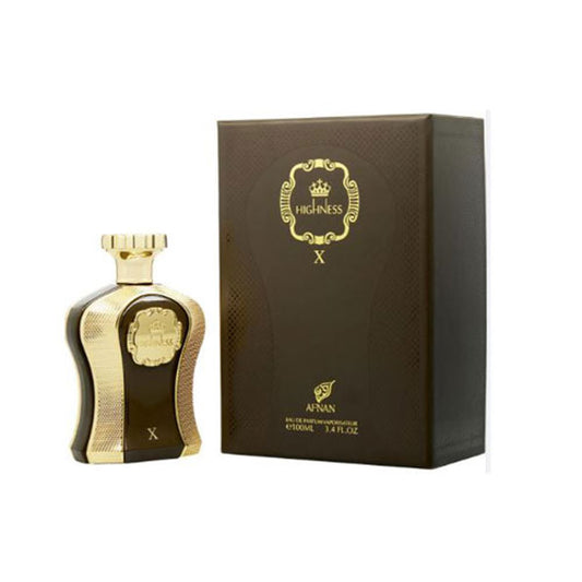 AFNAN X HIGHNESS BROWN MEN 3.4 OZ EDP SP