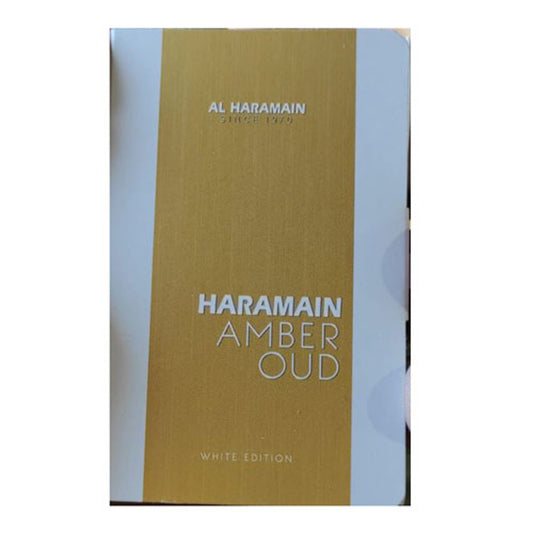VIAL AL HARAMAIN AMBER OUD WHITE EDITION 0.01 OZ