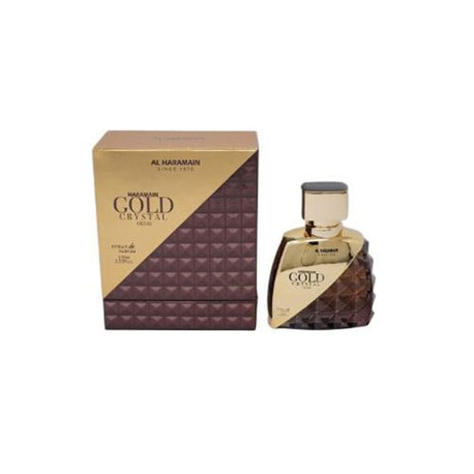AL HARAMAIN MEN GOLD CRISTAL OUDH 3.3 OZ EXTRAIT DE PARFUM
