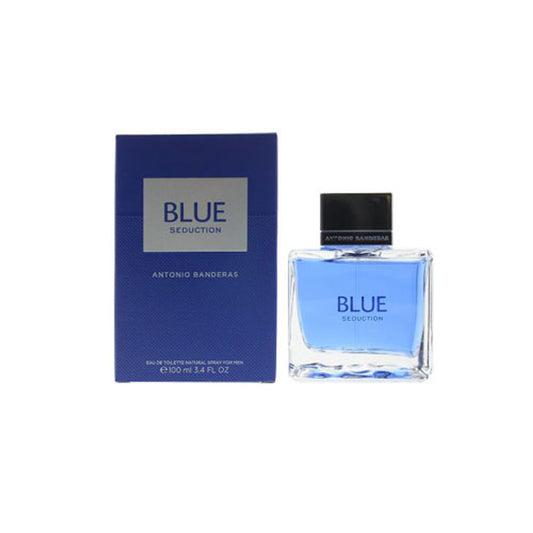 ANTONIO BANDERAS BLUE SEDUCTION MEN 3.4 OZ EDT SP-NEW UPC