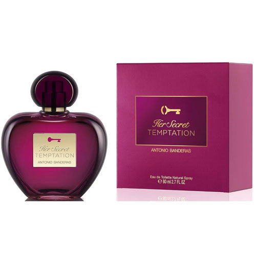 ANTONIO BANDERAS HER SECRET TEMPTATION WOMEN 2.7 OZ EDT SP