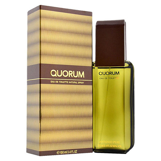 ANTONIO PUIG QUORUM MEN 3.4 OZ. EDT SP