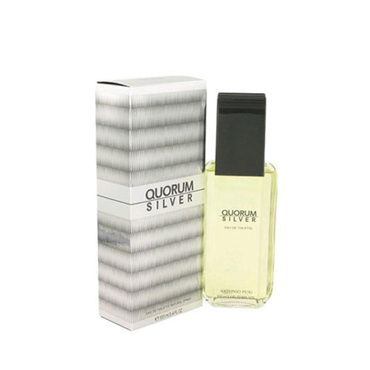 ANTONIO PUIG QUORUM SILVER MEN 3.4 OZ. EDT SPRAY