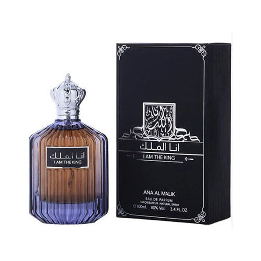 ARD AL ZAAFARAN ANA AL MALIKAH IAM KING MEN 3.4 OZ EDP SP