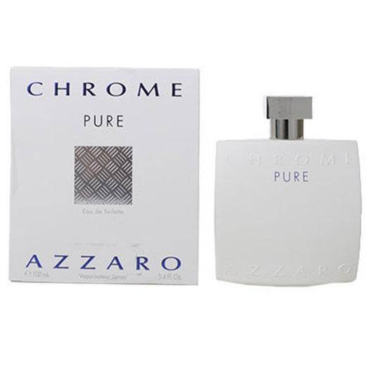 AZZARO CHROME PURE 3.4 OZ EDT MEN