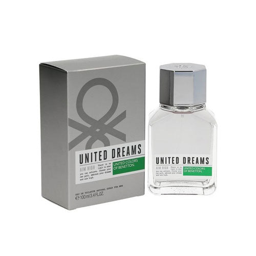 BENETTON UNITED AIM HIGH MEN 3.4 OZ. EDT