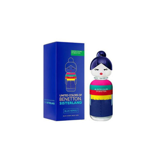 BENETTON SISTERLAND BLUE NEROLI WOMEN 2.7 OZ. EDT SP