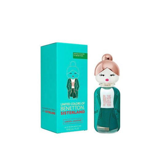 BENETTON SISTERLAND GREEN JASMINE WOMEN 2.7 OZ. EDT SP