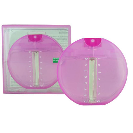 BENETTON PARADISO INFERNO PINK WOMEN 3.4 OZ EDT SP