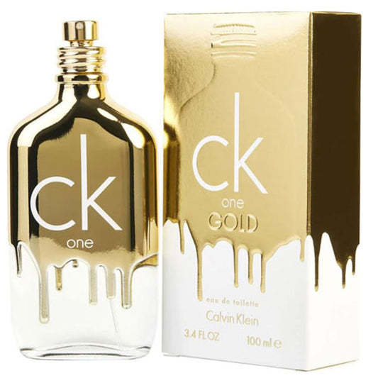 CALVIN KLEIN ONE GOLD UNISEX 3.4 OZ EDT SP