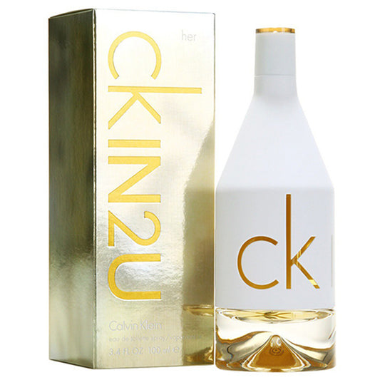 CALVIN KLEIN IN2U WOMAN 3.4 OZ. EDT SP