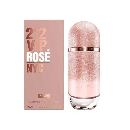 CAROLINA HERRERA 212 VIP ROSE ELIXIR WOMEN  2.7 OZ EDP SP