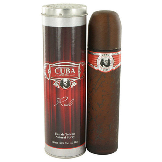 CUBA RED MEN 3.4 OZ. EDT SPRAY