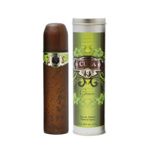 CUBA GREEN MEN 3.4 OZ. EDT