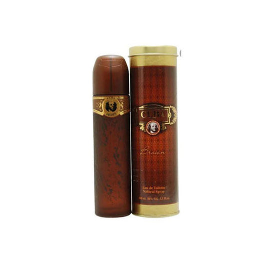 CUBA BROWN MEN 3.4 OZ. EDT SP