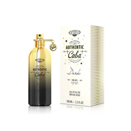 CUBA AUTHENTIC DARK MEN 3.4 OZ EDT SP