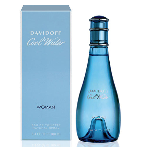 DAVIDOFF COOL WATER WOMAN 3.4 OZ. EDT SP