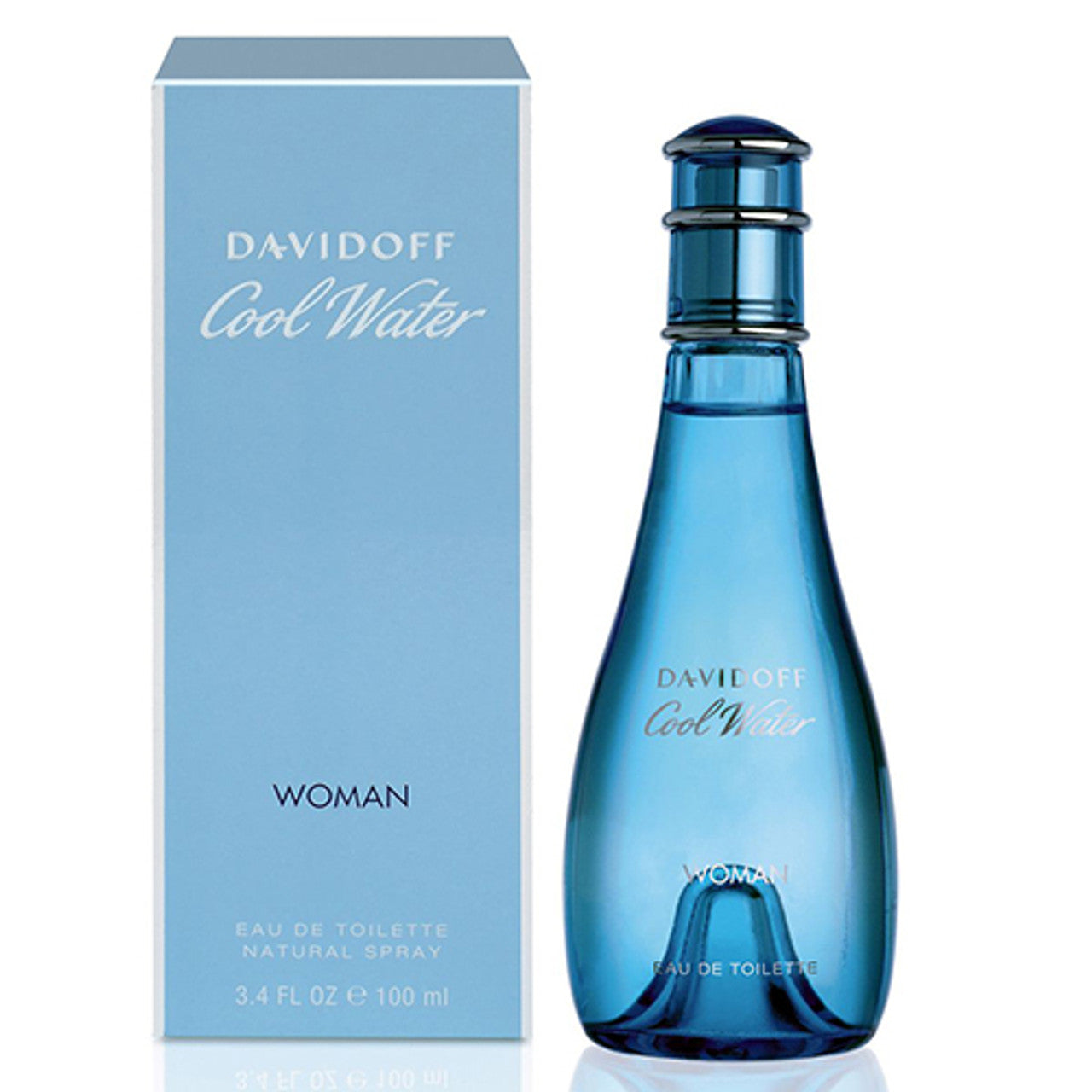 DAVIDOFF COOL WATER WOMAN 3.4 OZ. EDT SP