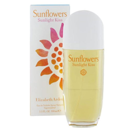 ELIZABETH ARDEN SUNFLOWERSUNLIGHT KISS WOMEN 3.4 OZ EDT SP