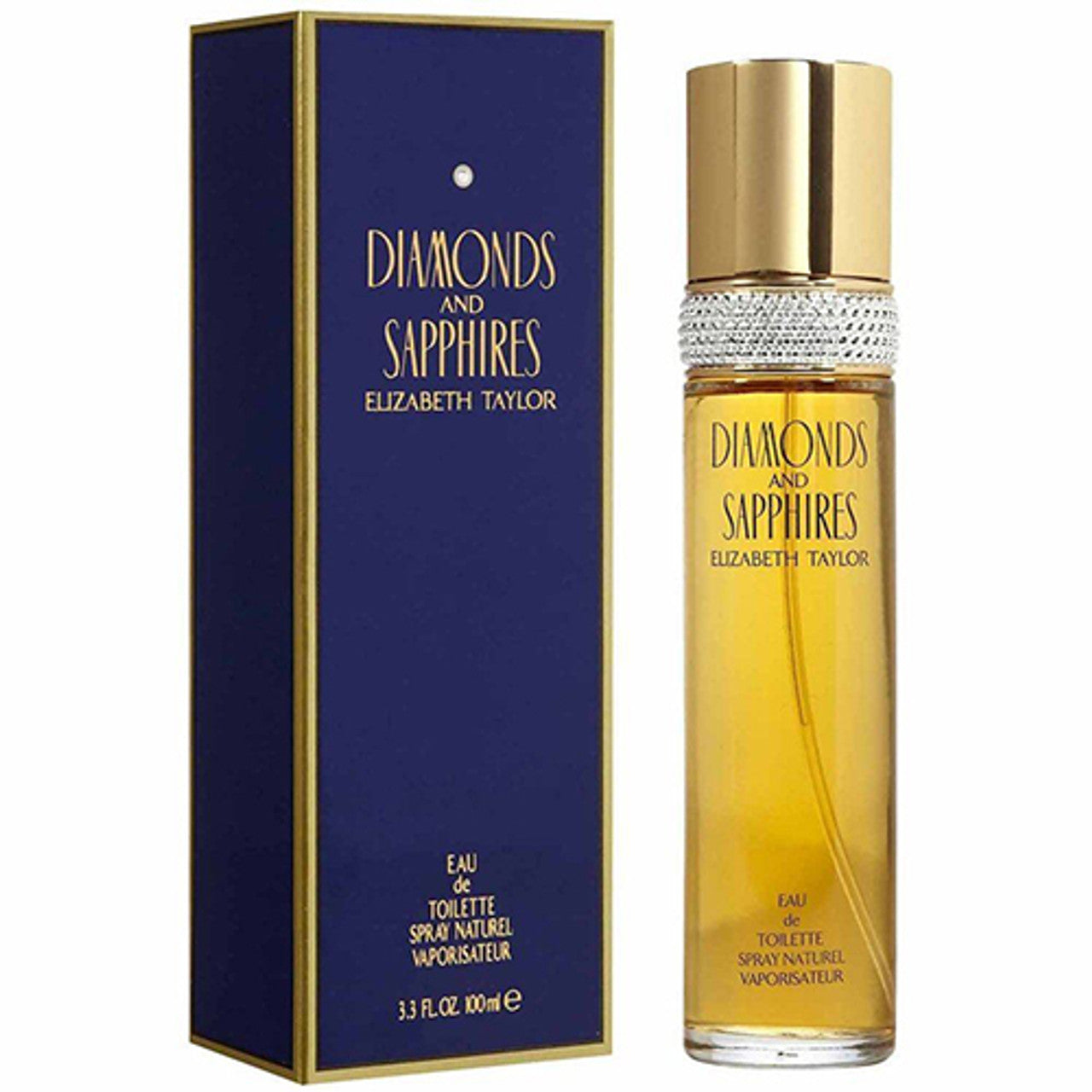 ELIZABETH TAYLOR DIAMONDS & SAPPHIRES WOMEN 3.4 OZ. EDT