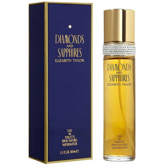 ELIZABETH TAYLOR DIAMONDS & SAPPHIRES WOMEN 3.4 OZ. EDT