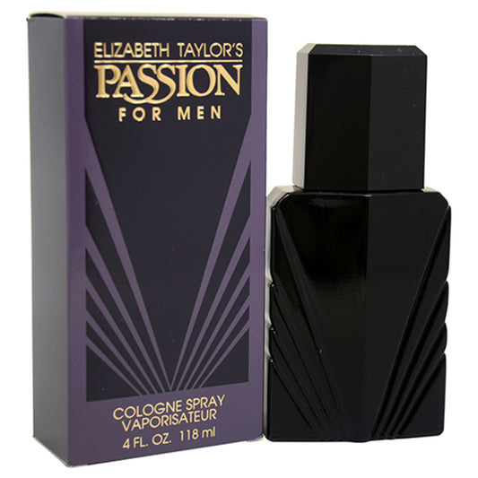 ELIZABETH TAYLOR PASSION MEN 4.0 OZ. EDC SP