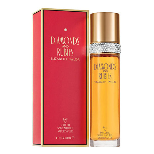 ELIZABETH TAYLOR DIAMONDS & RUBIES WOMEN 3.3 EDT SP
