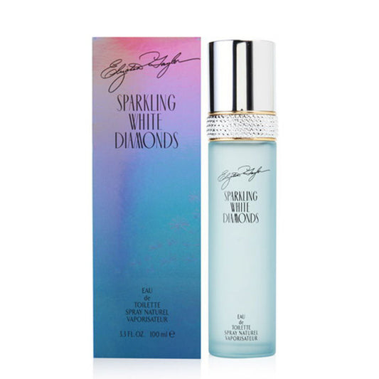 ELIZABETH TAYLOR WHITE DIAMONDS SPARKING WOMEN 3.4 OZ. EDT