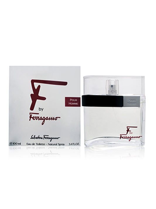 FERRAGAMO 'F' POUR HOMME MEN 3.4 OZ. EDT SPRAY